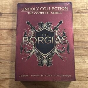 Borgias: Unholy Collection DVD, 2013, 9-Disc Set, Canadian, ALL 3 Seasons, New